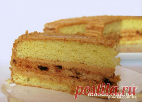 Торт бисквитный с финиками и орехами - Торты - Кулинарный форум мука