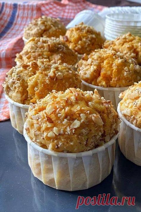 Пряные морковные кексы из кукурузной и рисовой муки