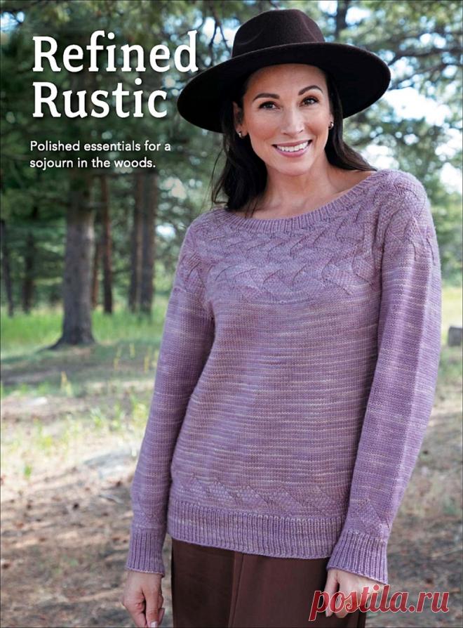 Пуловер. Спицы.