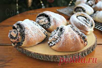 Булочки с маком — Cafe Irina