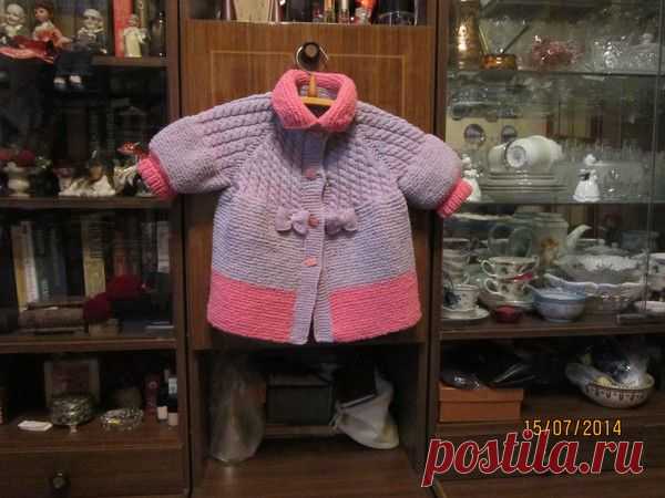 Пальтишко внучке | Вязание крючком и спицами | Группы Мой Мир