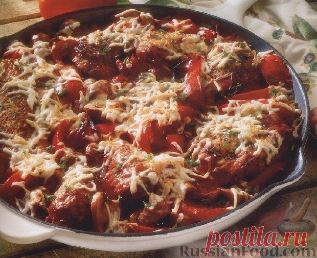 Рецепт: Жареная курятина в томатном соке на RussianFood.com