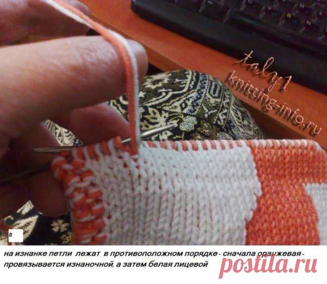 Подробный мастер класс по двойному вязанию спицами (Уроки и МК по ВЯЗАНИЮ) | Журнал Вдохновение Рукодельницы