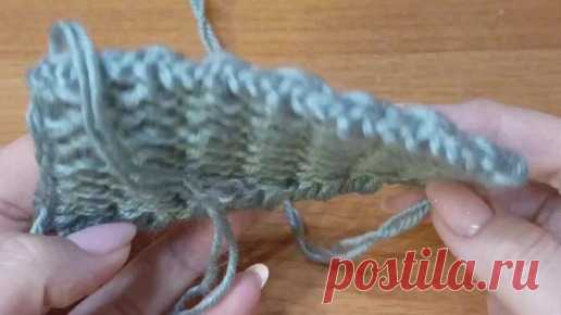 Необычный узор спицами из крупных мотивов. | Asha. Вязание, дизайн, прогулки фотографии, мода.🌶 | Дзен
