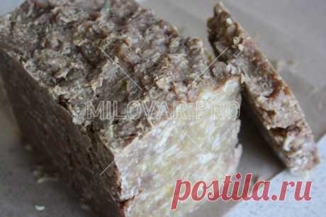 Мыло с нуля с овсянкой и прополисом