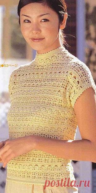 Как связать кофточку крючком