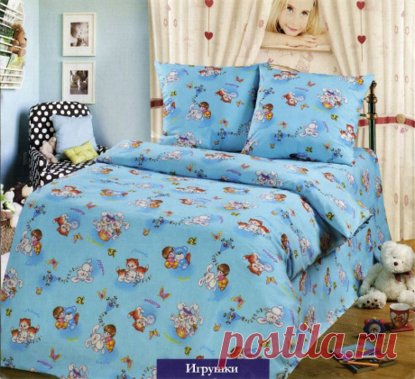 Детское постельное бельё из бязи от 335 рублей