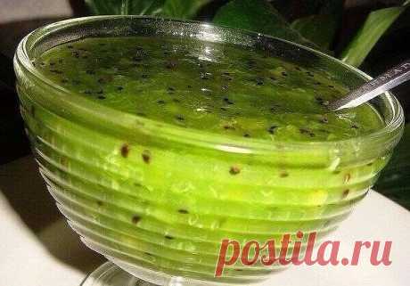 "Варенье из киви очень вкусное и необычайно красивое!"