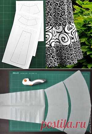 Строим выкройку юбки, опять ярусы и снова Excel - Ярмарка Мастеров - ручная работа, handmade