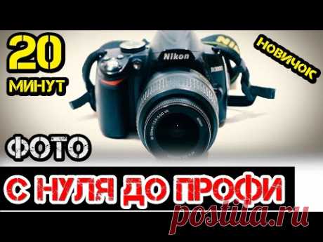 Обучение ФОТО за 20 минут в ручном режиме / бюджетная камера / Настройка фотоаппарата #ДомаВместе