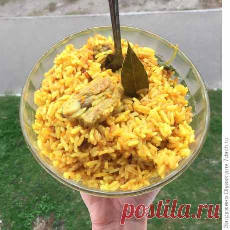 Вкуснейший плов на скорую руку. Рецепт, который не раз меня выручал