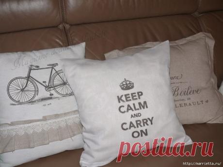 Перенос изображения на  при помощи лавандового масла.