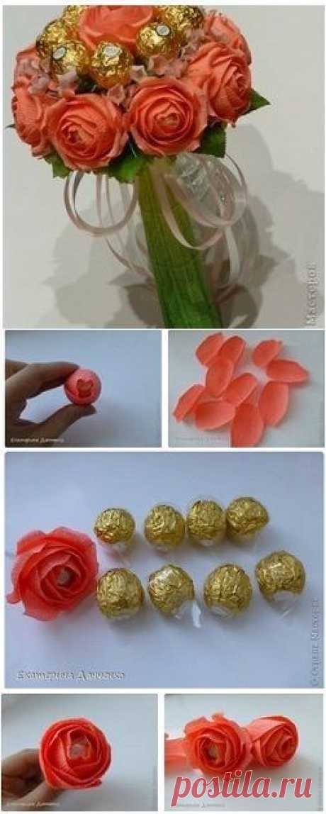 Chocolate Flower Bouquet - DIY