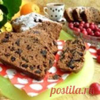 Постный кекс с черносливом Кулинарный рецепт