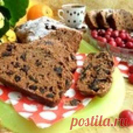 Постный кекс с черносливом Кулинарный рецепт