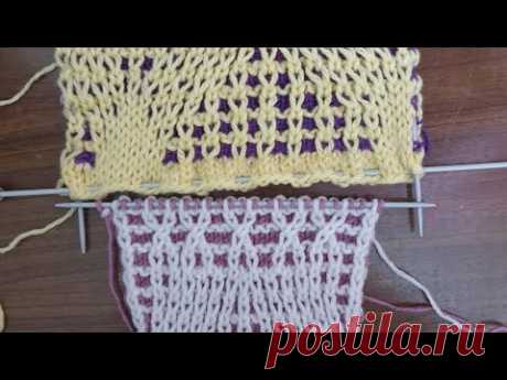 Узор спицами, продолжение