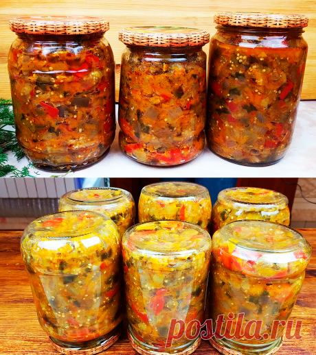 Простой и вкусный салат на зиму: закрываю не менее 50 банок, но до весны редко остается. Без уксуса, без стерилизации. | Кулинарный Микс | Яндекс Дзен