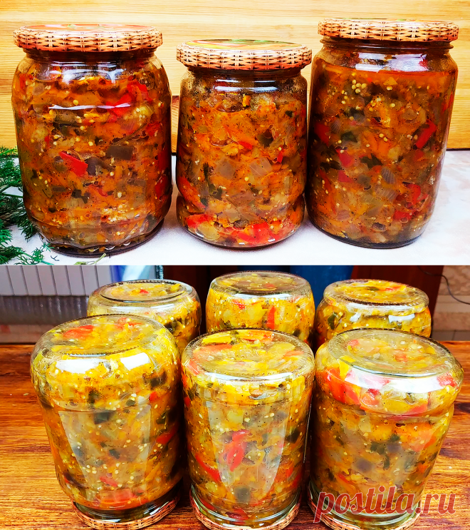 Простой и вкусный салат на зиму: закрываю не менее 50 банок, но до весны редко остается. Без уксуса, без стерилизации. | Кулинарный Микс | Яндекс Дзен