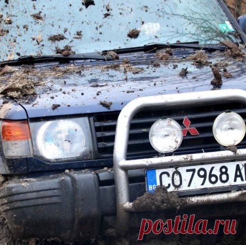 Зчем сдувать колеса на бездорожье?