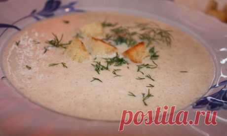 Блюдо Улёт! Ароматный Грибной Суп-пюре Из Шампиньонов с Тимьяном