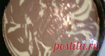 Торт Зебра на сметане - домашний рецепт от Простоквашино