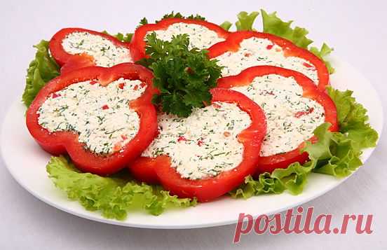 Перец фаршированный сыром