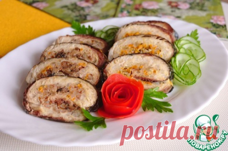 Рулеты из скумбрии с рисом и гречкой - кулинарный рецепт