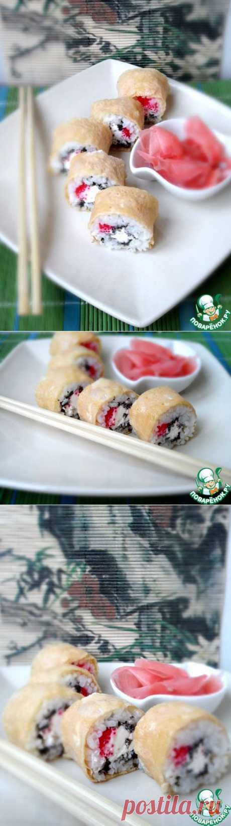 Чакин-роллы - кулинарный рецепт