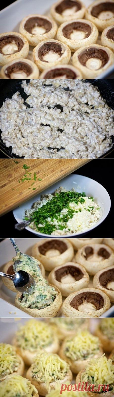 Как приготовить блюдо &quot;шампиньоны с курицей и сыром&quot; - , ингридиенты и фотографии | sloosh