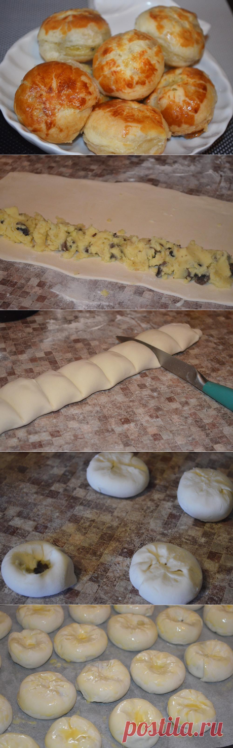 Картофельные слойки