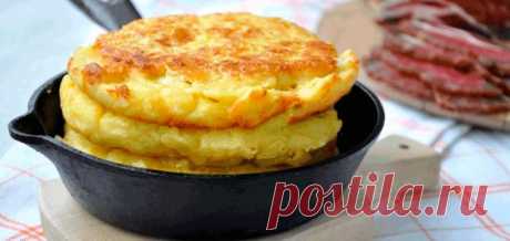 Потрясающие кукурузные лепешки с сыром