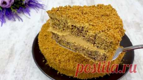 Вкусные рецепты | Я влюбилась в этот рецепт Домашний пирог с грецкими орехами очень вкусный и простой !