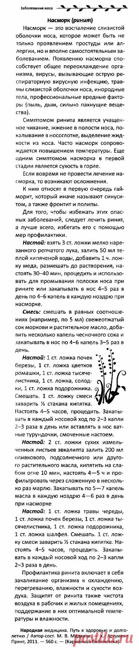 Насморк (ринит)