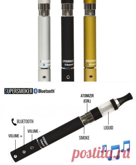 Bluetooth-сигарета сопроводит курение вашей любимой музыкой / Hi-Tech.Mail.Ru / Необычное изобретение представила голландская компания Supersmoker — электронную сигарету с Bluetooth-модулем. Устройство, помимо своих основных функций, выполняет роль Bluetooth-гарнитуры и внешнего динамика.