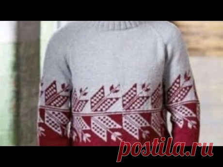 Свитер регланом сверху, рукава. размер 50 - 54.