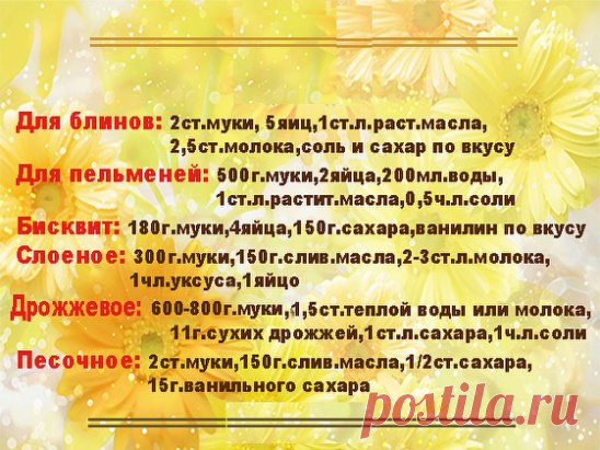 Полезная подсказка для тех, кто любит выпечку: