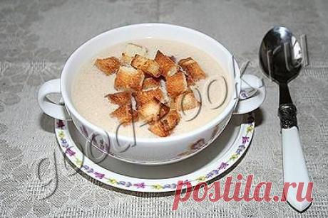 Хорошая кухня - фасолевый суп-пюре с копченой курицей. Кулинарная книга рецептов. Салаты, выпечка.