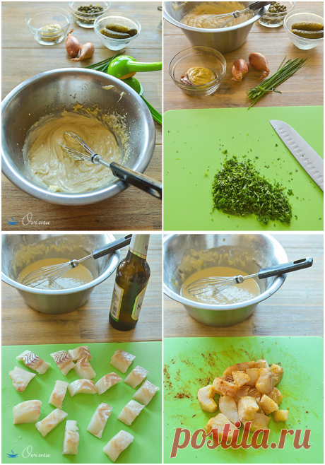 Голландская кухня. Щечки трески с соусом Ремулад - Foodclub — кулинарные рецепты с пошаговыми фотографиями