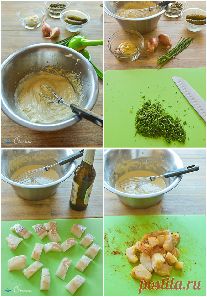 Голландская кухня. Щечки трески с соусом Ремулад - Foodclub — кулинарные рецепты с пошаговыми фотографиями