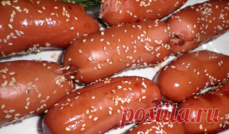 Шашлычок из шпикачиков