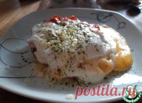 Горячий бутерброд с сыром и яйцом – кулинарный рецепт
