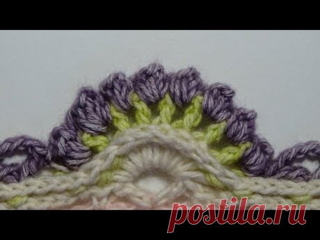 Gehaakte Deken - Flowers And Fields - Deel  6 Nederlands