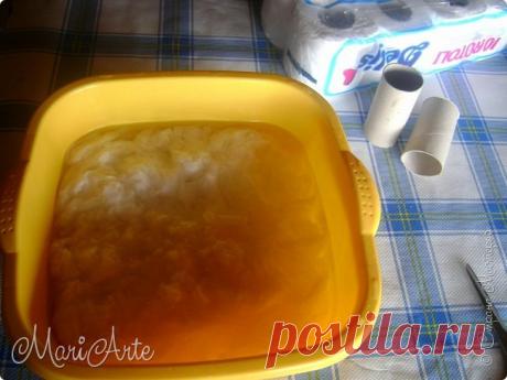 MariArte: Масса папье-маше, как её делаю я....