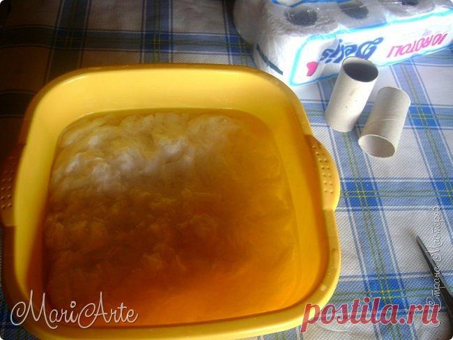 MariArte: Масса папье-маше, как её делаю я....