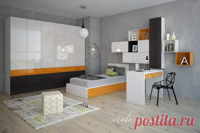 Детская мебель для школьника на заказ по индивидуальному проекту: вызов замерщика, вызов дизайнера