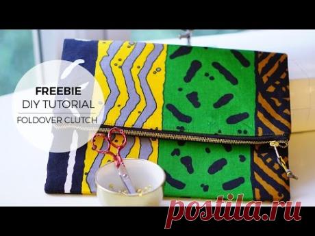 DIY Step-By-Step Foldover Clutch Tutorial