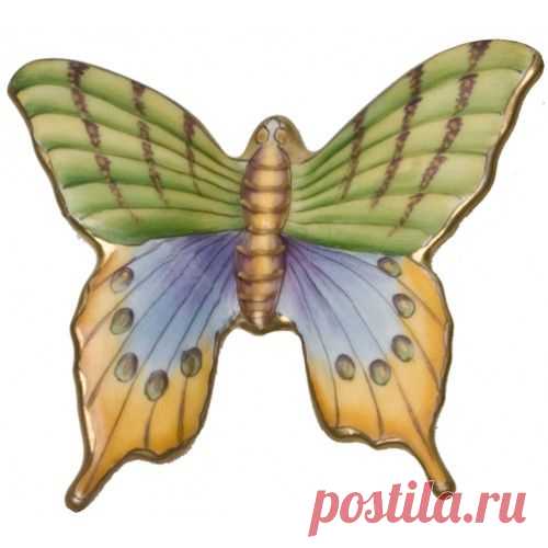 We love these beautiful butterflies from Anna Weatherley. Use them to hold down place cards at the table or papers on your desk, or as a whimsical accent to your centerpiece. In 12 different colors and patterns.    Material: Hand-painted porcelain Care: Handwashing recommended Dimensions:  Butterflies, 2.25 in x 2.5 in.