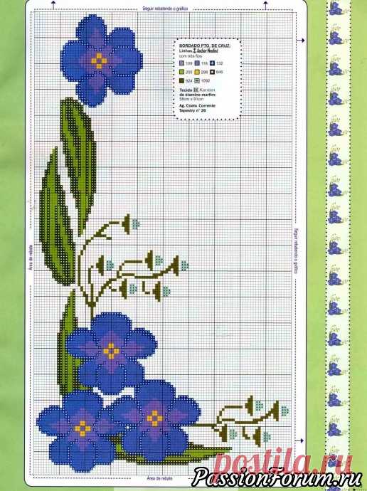 Сафетки, дорожки, полотенца вышитые крестом (продолжение)