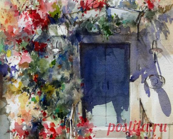 Как создавать живописные акварельные пейзажи