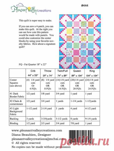 Simply Cool Quilt Pattern
